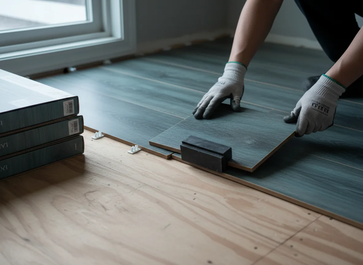 Luxury Vinyl Plank Installation company in Tenstrike, MN